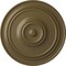Ekena Millwork Classic Ceiling Medallion (For Canopies up to 5 1/2"), 21 7/8"OD x 2 3/8"P, Mississippi Mud CM22CLMMF - alternate 1